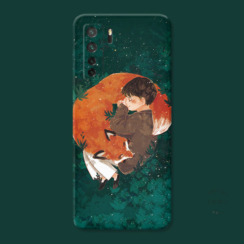 小狐狸男孩适用华为手机壳软