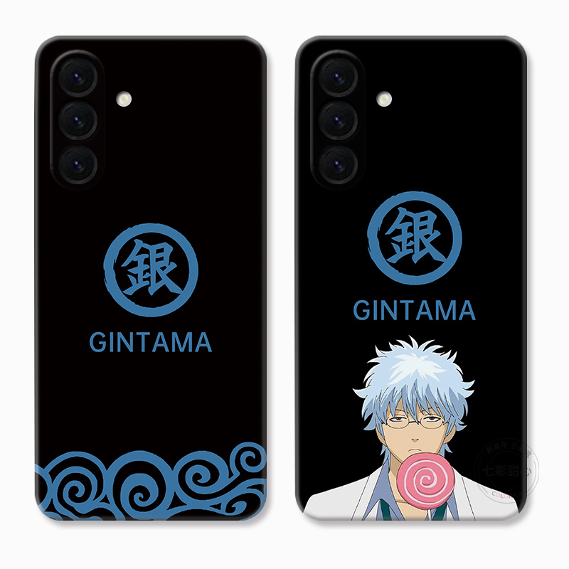 日系银魂适用三星A56手机壳A73A72A71A70A55A54A53A52A36A35A34A33A26a25A16男生二次元动漫个性简约女款软