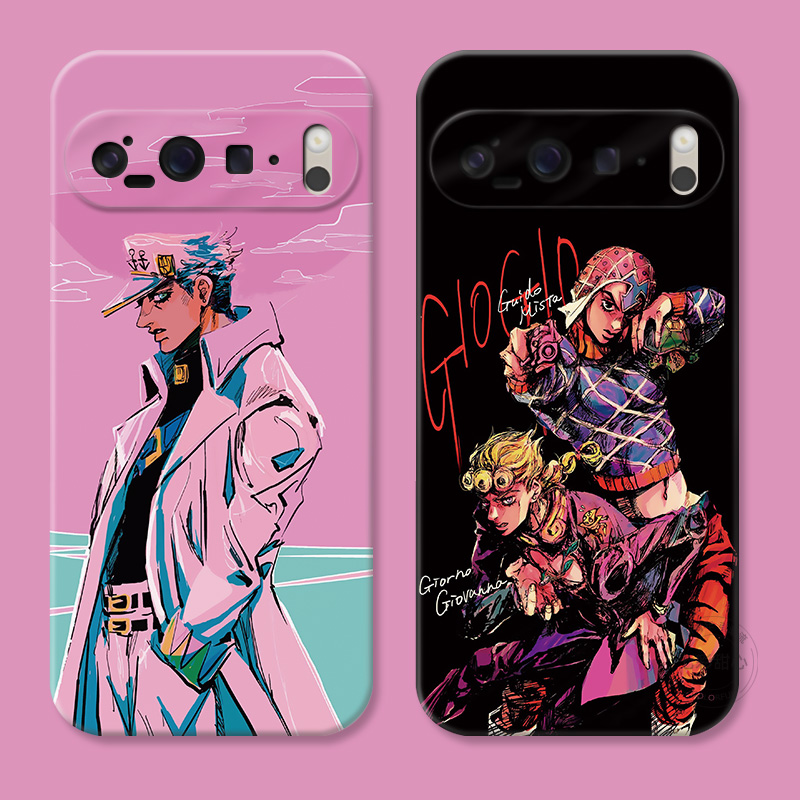 jojo的奇妙冒险适用谷歌Pixel10手机壳9pro/8/7/6A承太郎XL个性男生小众创意女款软