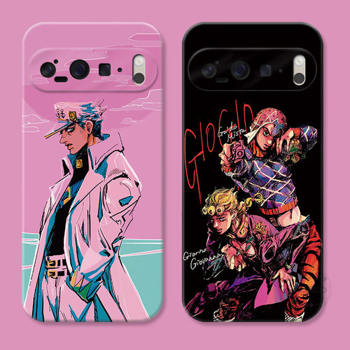 jojo的奇妙冒险适用谷歌Pixel10手机壳9pro/8/7/6A承太郎XL个性男生小众创意女款软