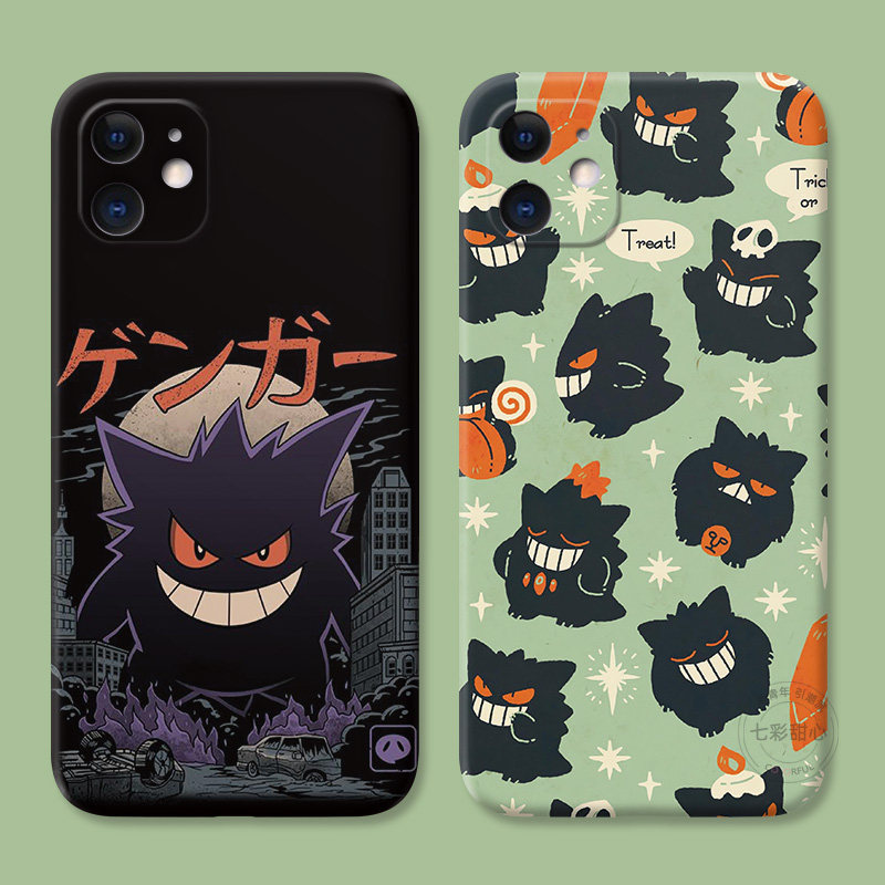 可爱耿鬼适用iPhone11苹果12手机壳13卡通17Air/16e/15plus男生14promax搞怪mini女款迷你耐脏防摔软