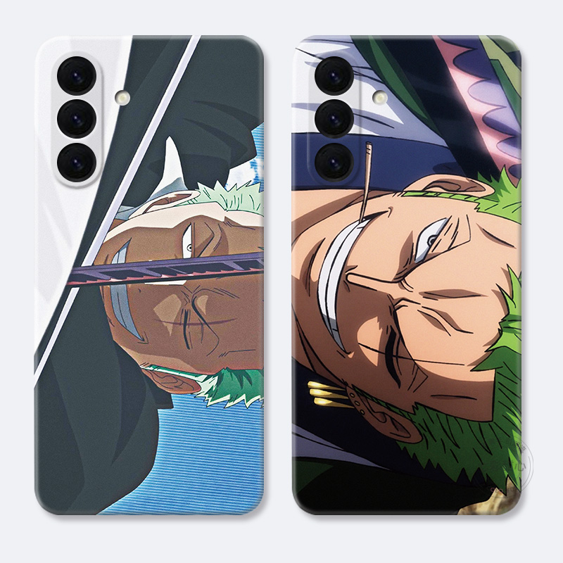 海贼王索隆适用三星A56手机壳A73A72A71A70A55A54A53A52A36A35A34A33A26a25A16潮牌个性男生日系动漫女款软