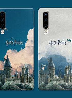 油画风城堡适用华为Pura70/80手机壳p60p50p40p30p20pro哈利波特Art新款+女款防摔软十e