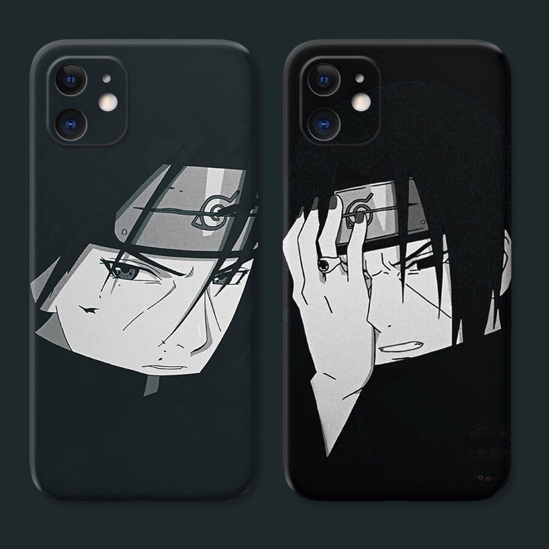宇智波鼬适用iPhone13苹果12手机壳11火影忍者17Air/16/14男生15promax防摔mini个性plus简约耐脏女款软