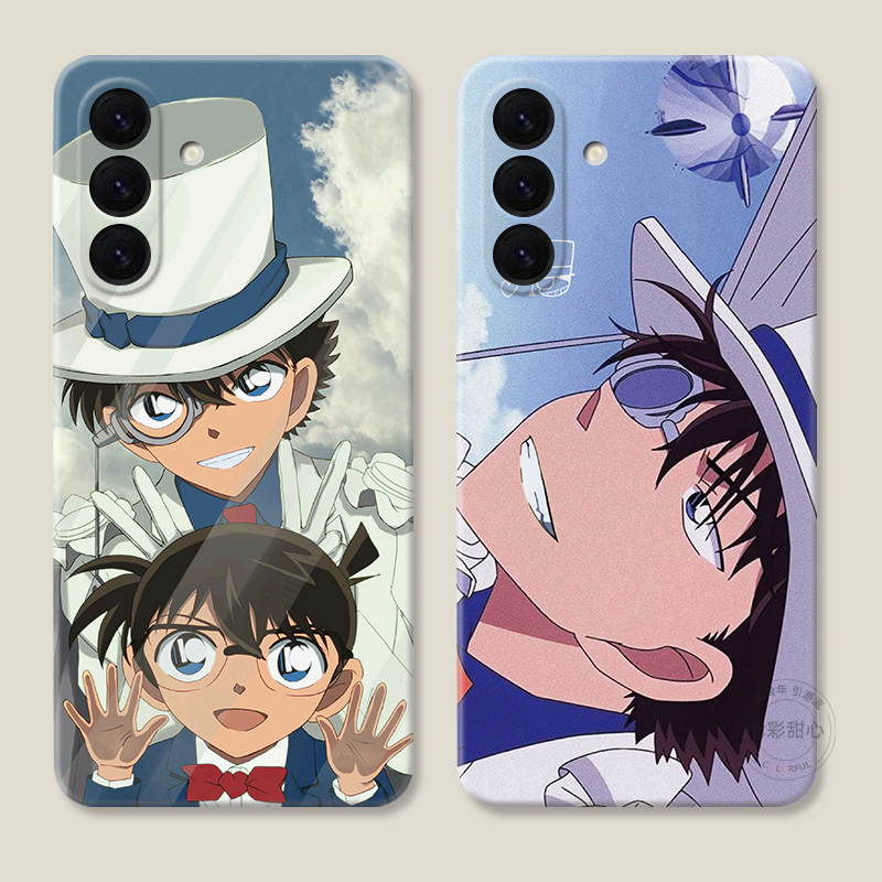 怪盗基德适用三星A56手机壳A73A72A71A70A55A54A53A52A36A35A34A33A26a25A16可爱男生名侦探柯南动漫女款软