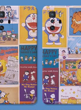 哆啦A梦适用小米红米note12手机壳11+10pro可爱8复古9卡通7女款T