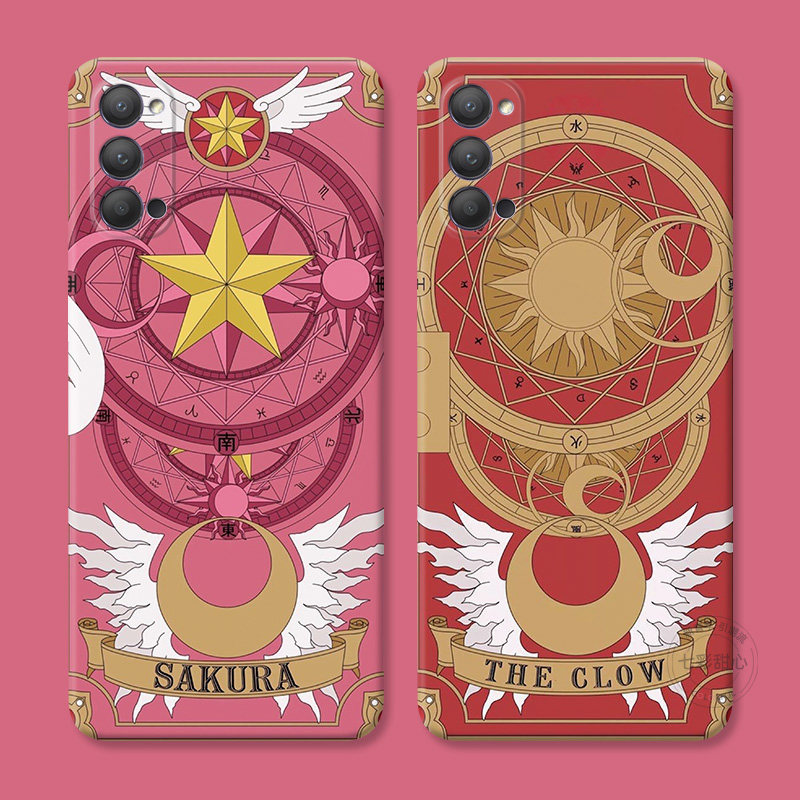 少女心库洛牌适用oppo手机壳