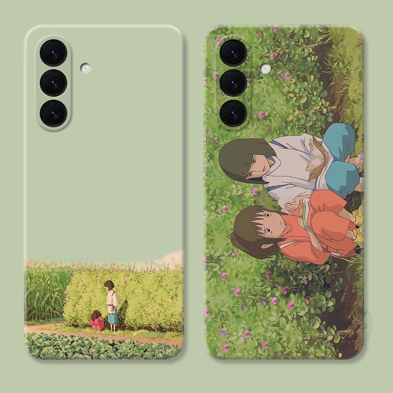 千与千寻适用三星A56手机壳A73A72A71A70A55A54A53A52A36A35A34A33A26a25A16可爱文艺日系动漫宫崎骏女款软