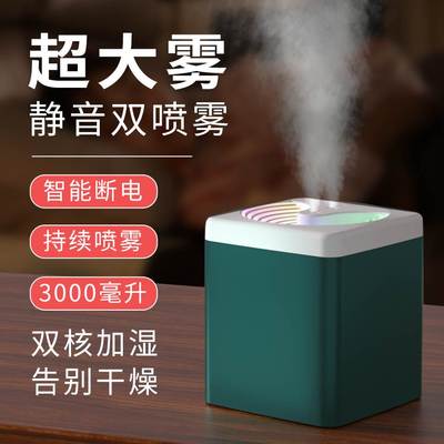 空气加湿器家用静音大雾量空调房宿舍小型喷雾机孕妇婴儿香薰净化