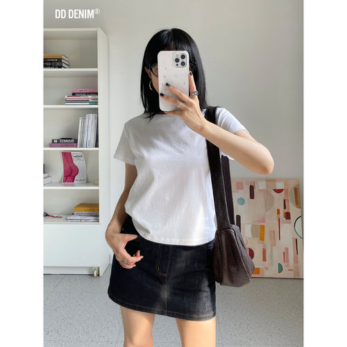 「1950sBoxyTee」宽松正肩T恤
