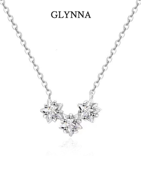 张万森下雪了！锁骨链