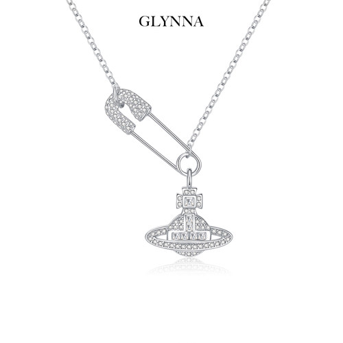 如同土星稳定环绕情谊不变项链