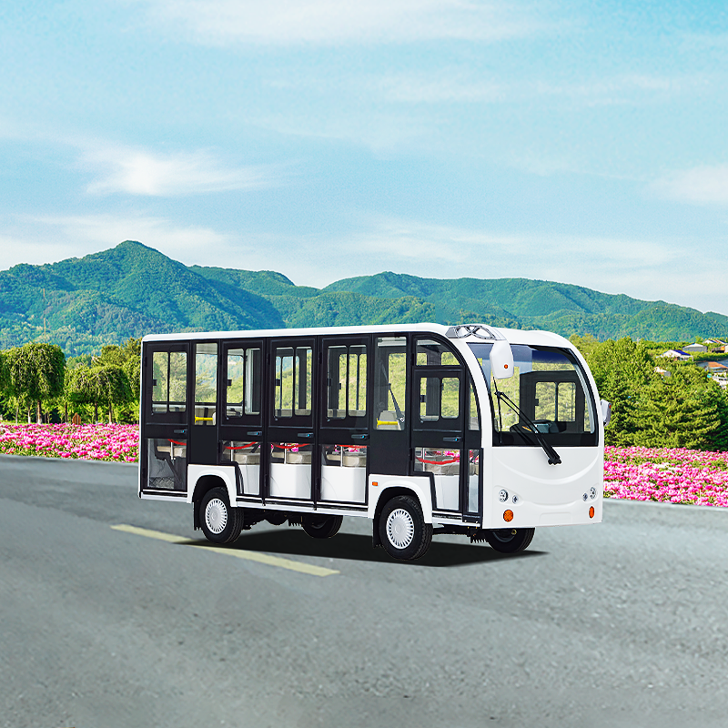 顺优14座看房车老爷车观光车封闭