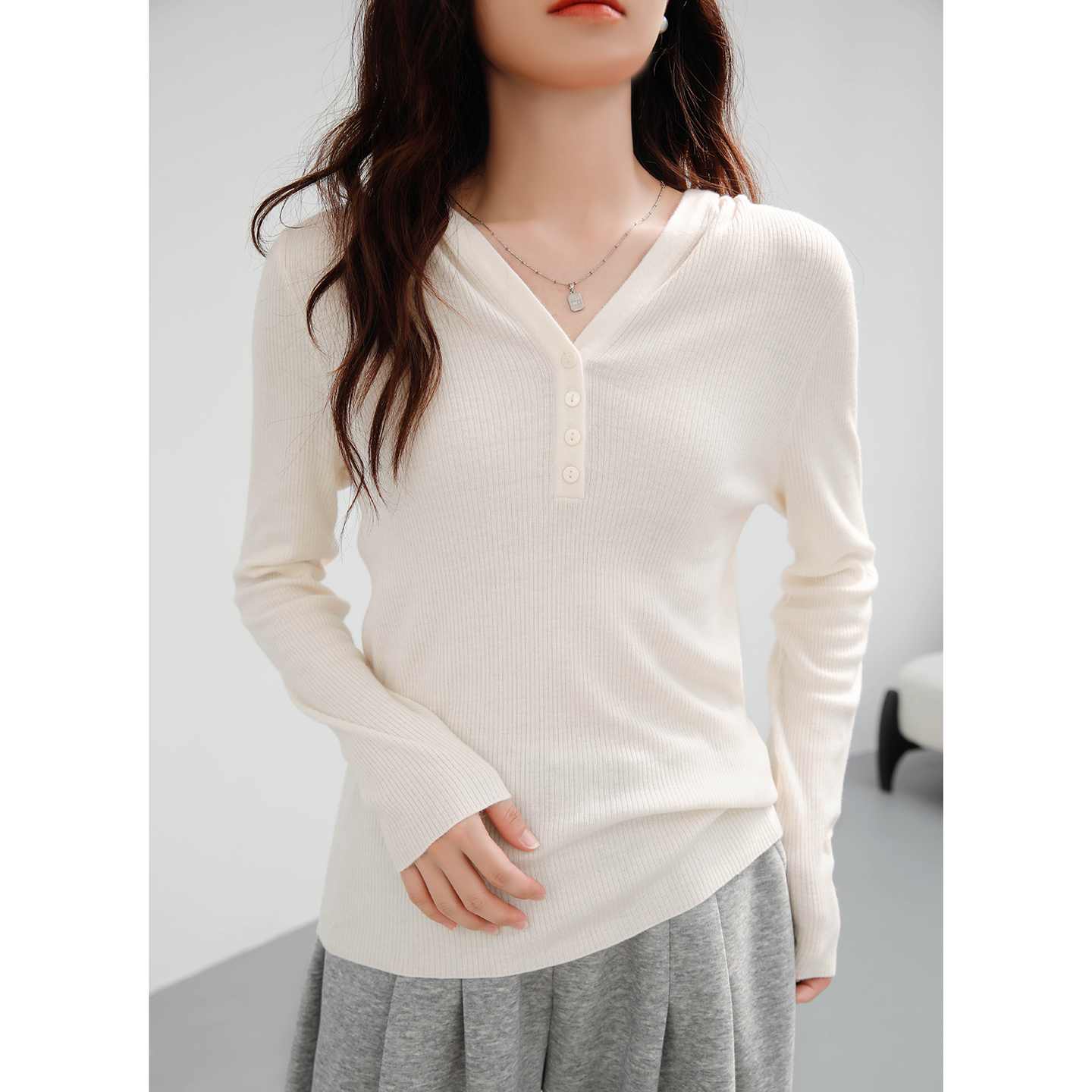 软糯懒人必备可机洗针织衫上衣