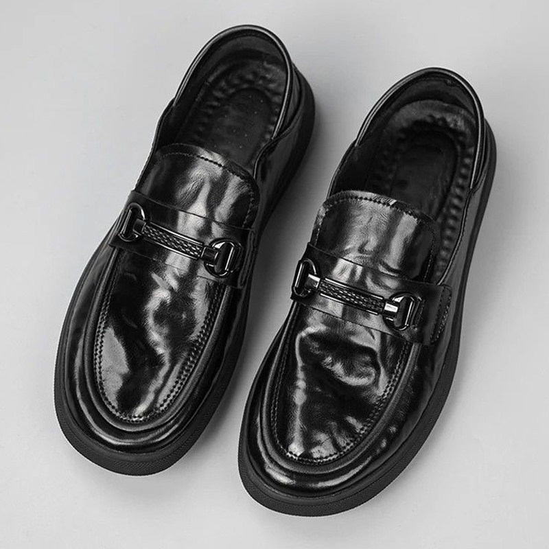 软底软皮，一脚蹬豆豆鞋！