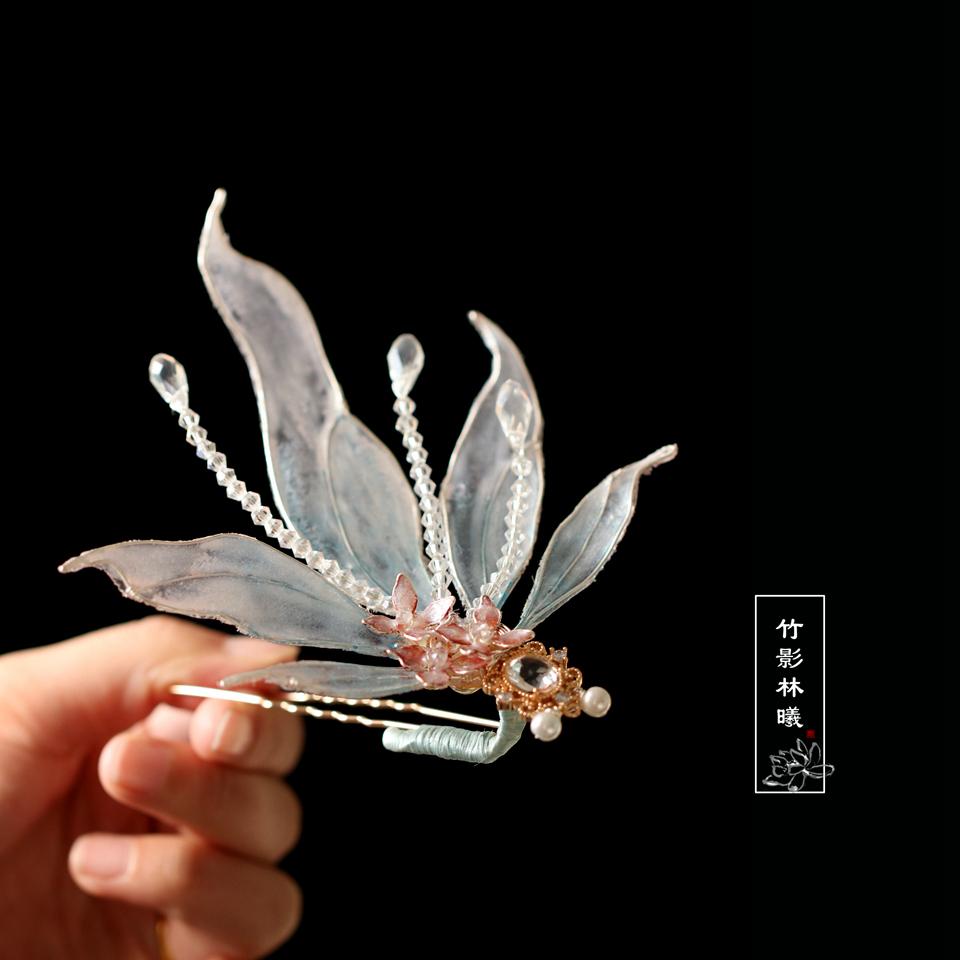 锦鲤金鱼洛丽塔少女古风发饰超仙