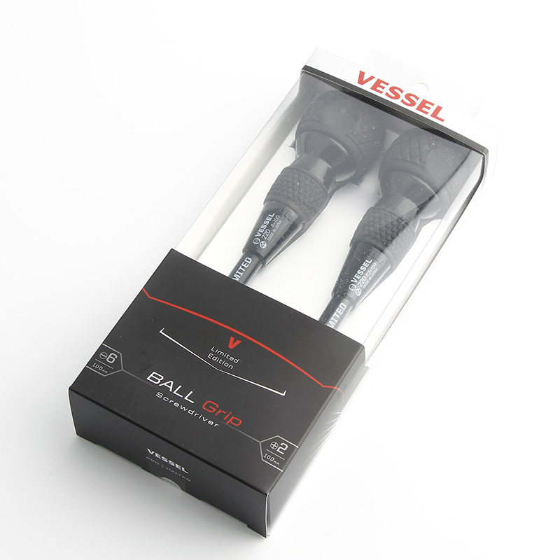 일본 VESSEL 기념 에디션 고강도 산업용 드라이버 및 강력한 자석 드라이버 수입품 2개