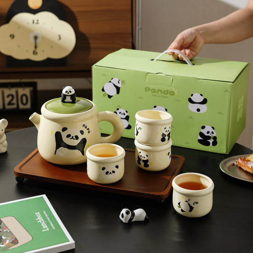 舍里水壶水杯茶具套装杯子礼盒