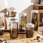 舍里高硼硅玻璃密封罐厨房储物罐五谷杂粮收纳罐泡酒罐香料储存罐