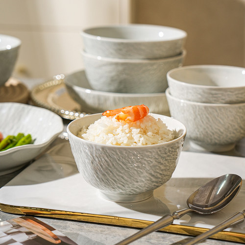 舍里高级感陶瓷碗盘组合