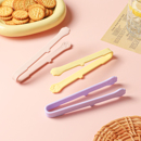 舍里可爱ins硅胶猫爪夹薯片零食夹子不脏手厨房食品夹食物夹冰夹