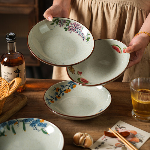 舍里特别好看的餐盘菜盘子