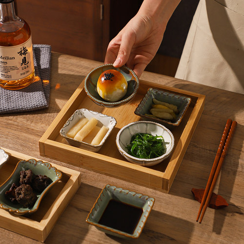 舍里陶瓷干果盘蘸料碟拼盘