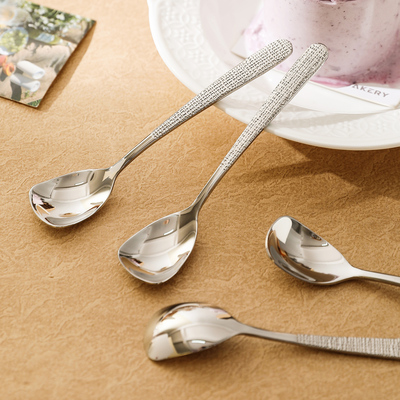 舍里食品级不锈钢冰激凌勺餐勺