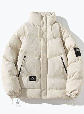 【豹度】23765-89 加厚立领棉衣石墨烯情侣潮牌外套 冬季-第二波