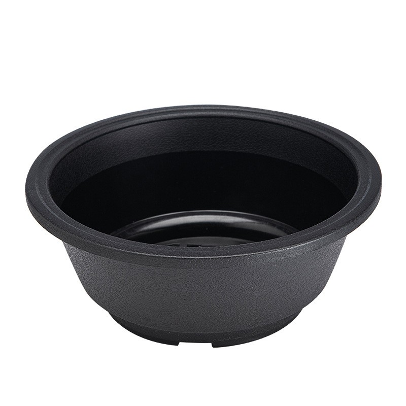 塑料圆形多肉花盆矮胖盆大号多肉盆韩式多肉盆新款花卉ZX67