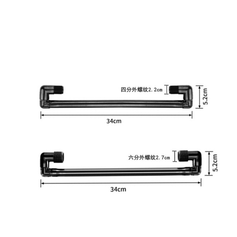 4分6分千秋架地埋式喷头 PE接头配件万向旋转 草坪灌溉喷头提ZX38