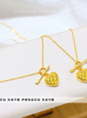金店同款钛钢锁骨链一见倾心项链