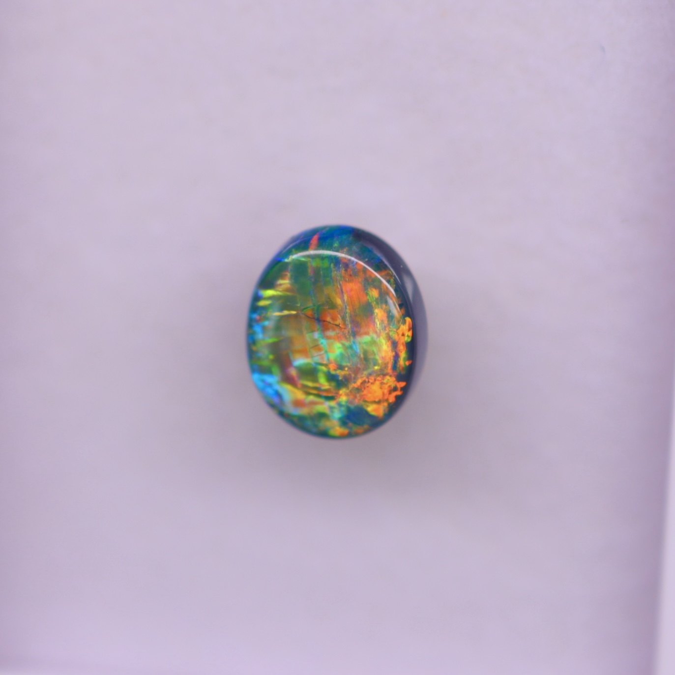 收藏级 澳大利亚闪电岭天然油画彩黑欧泊裸石,珠宝/钻石/翡翠,裸石,淘宝优惠券,粉丝福利购,淘宝优惠卷