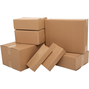 嘉誉惠鑫厂家批发现货T型特规箱子 定制快递包装纸盒扁正方形纸箱