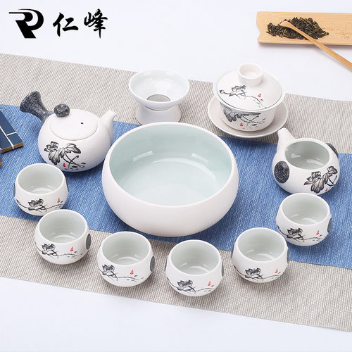 陶瓷功夫雪花客厅办公室泡茶工具
