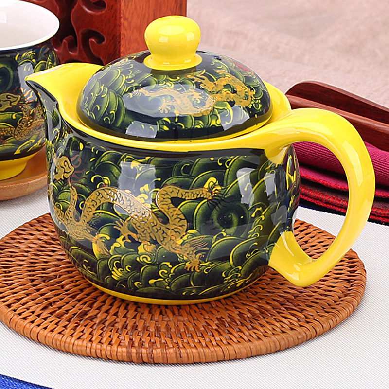 泡茶壶单壶陶瓷家用煮茶器沏茶水壶茶具套装单人老式大容量小中式