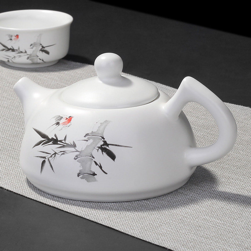 青瓷泡茶壶单壶陶瓷家用煮茶器冲茶水壶沏茶具龙泉小一人老式商用,餐饮具,茶壶,淘宝优惠券,粉丝福利购,淘宝优惠卷