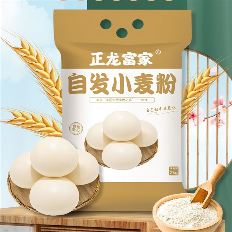 正龙富家小麦自发粉免酵母面粉