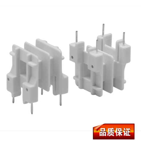 EE25骨架磁芯镜面 双槽卧式2+2针 排距=15mm滤波器电源材料