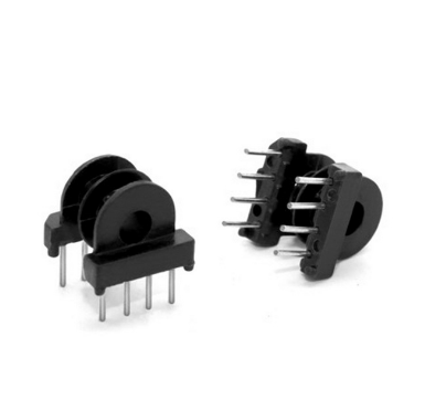 EP10双槽骨架磁芯卧式4+4针 排距=7.5mm 高频变压器材料