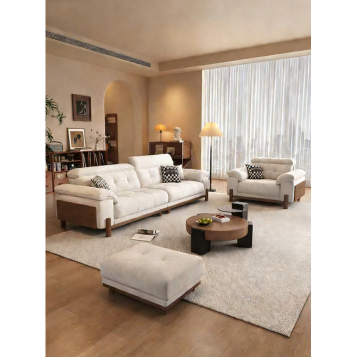 宋式美学禅意黑胡桃木白蜡木沙发设计师同款酒店民宿家具高端定制,住宅家具,沙发,淘宝优惠券,粉丝福利购,淘宝优惠卷