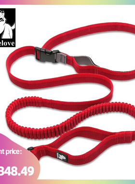 极速Dog Running Bungee Leash Hand-heldI Waistworn Adjustable
