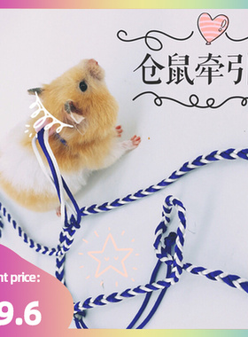 极速Rabbit Hamster Harness Leashes OutIdoor Leads Pet Access