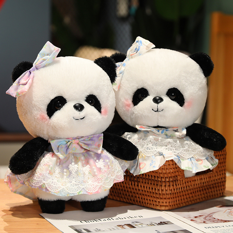 可爱熊猫公仔毛绒玩具儿童礼物