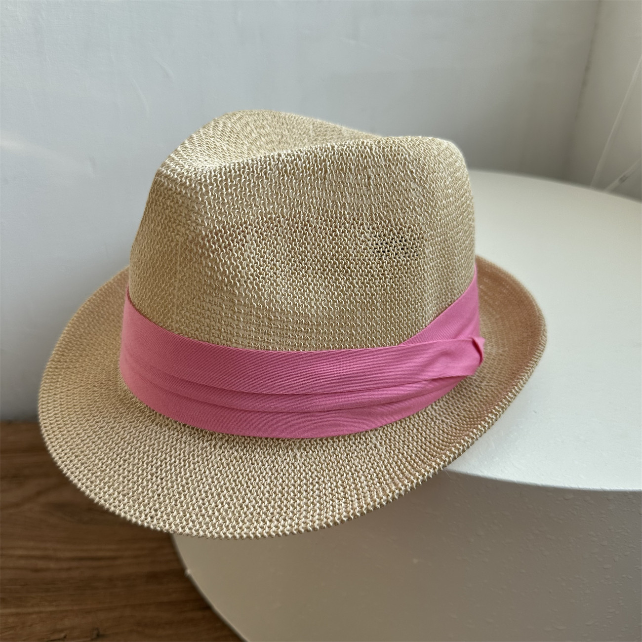 夏天时尚粉色卷边礼帽女休闲卷边爵士草帽英伦潮短檐帽凹造型百搭,服饰配件/皮带/帽子/围巾,帽子,淘宝优惠券,粉丝福利购,淘宝优惠卷