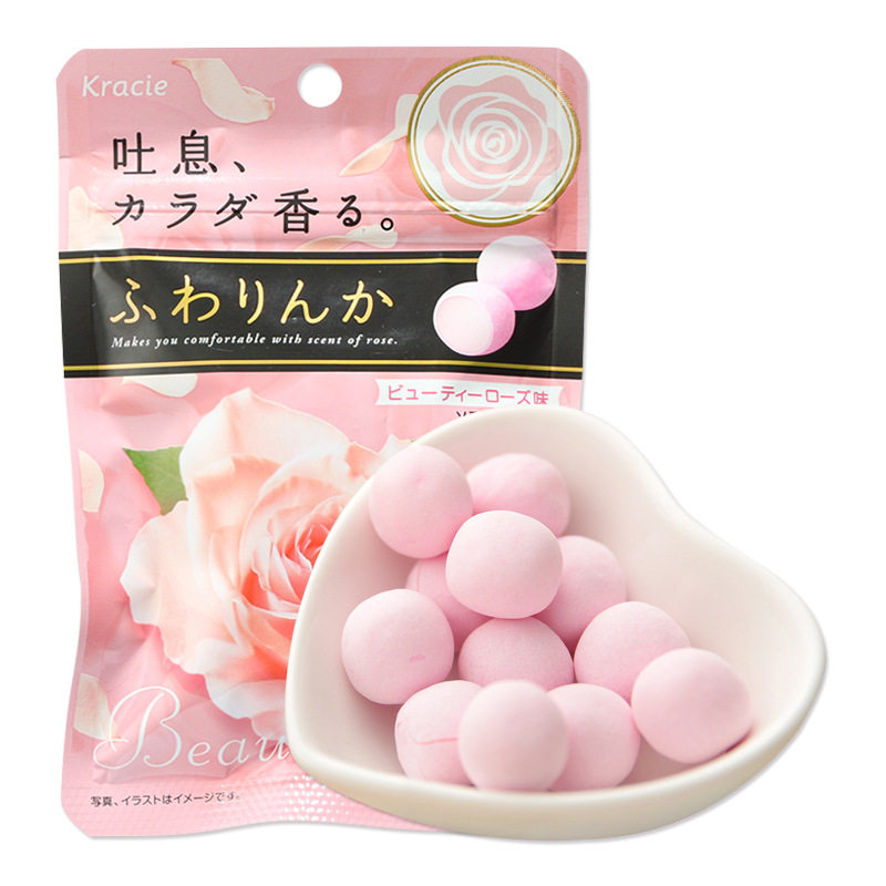 日本零食口香糖网红接吻糖果嘉娜宝kracie约会持久全身玫瑰香体糖|msdalam kategori makanan ringan/Nuts/Specialty, Gula-gula dan makanan ringan/Jelly/Pudding, gula-gula - dari Buy2taobao.com untuk memberikan perkhidmatan ejen Taobao profesional membeli