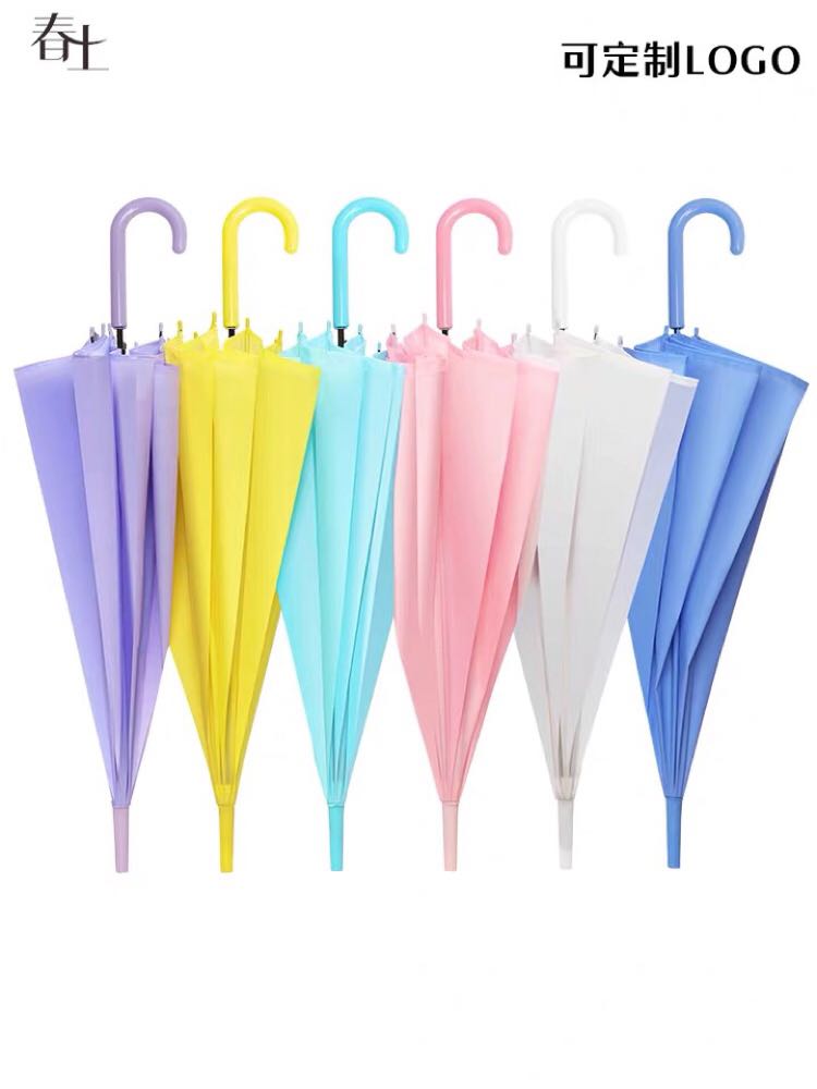 磨砂透明伞男女学生雨伞直柄伞长柄广告伞订做雨伞婚庆礼品伞舞蹈|msdalam kategori rumah harian, payung/gear hujan/Rain/Lembap-bukti, payung - dari Buy2taobao.com untuk memberikan perkhidmatan ejen Taobao profesional membeli