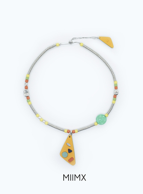 MIIMX 魔镜new系列独立设计师夸张艺术气质手工牛皮耳环纯银耳饰