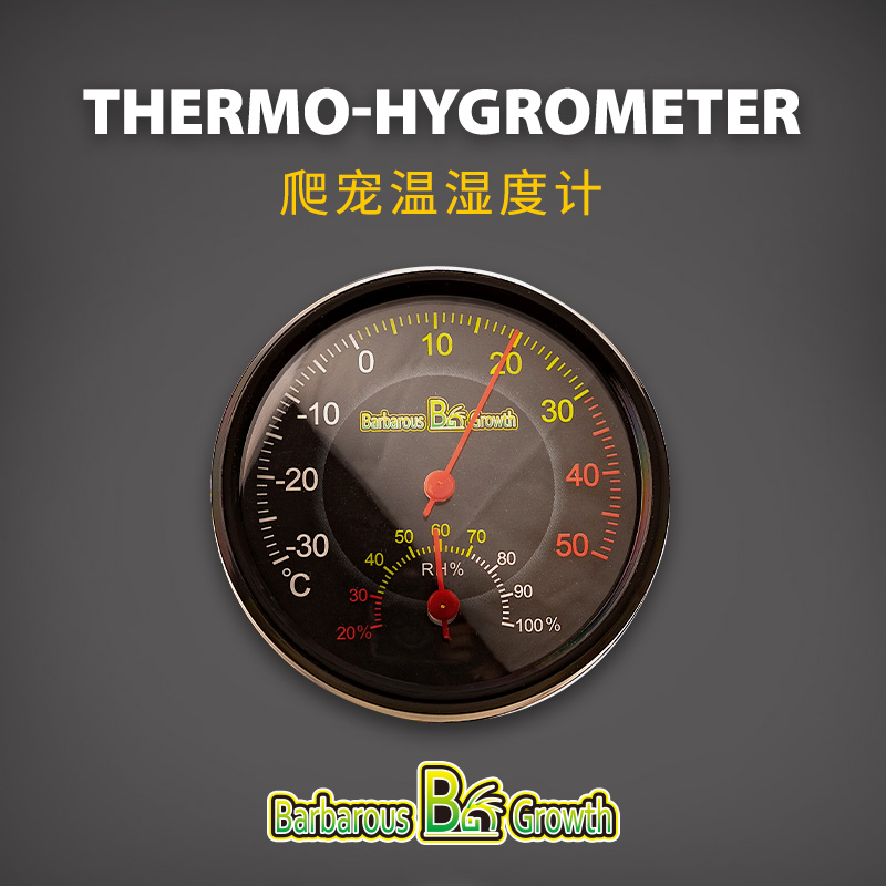 爬宠爬箱温度湿度表温湿度计圆盘陆龟蜥蜴蟒蛇蜘蛛变色龙角蛙