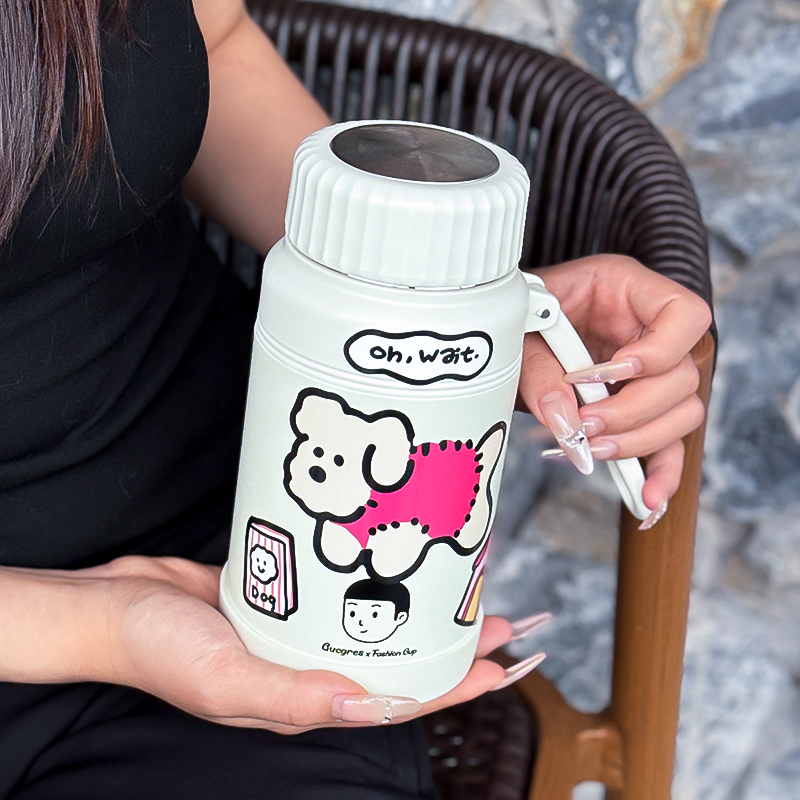 【吨吨陶瓷覆层内胆】保温杯